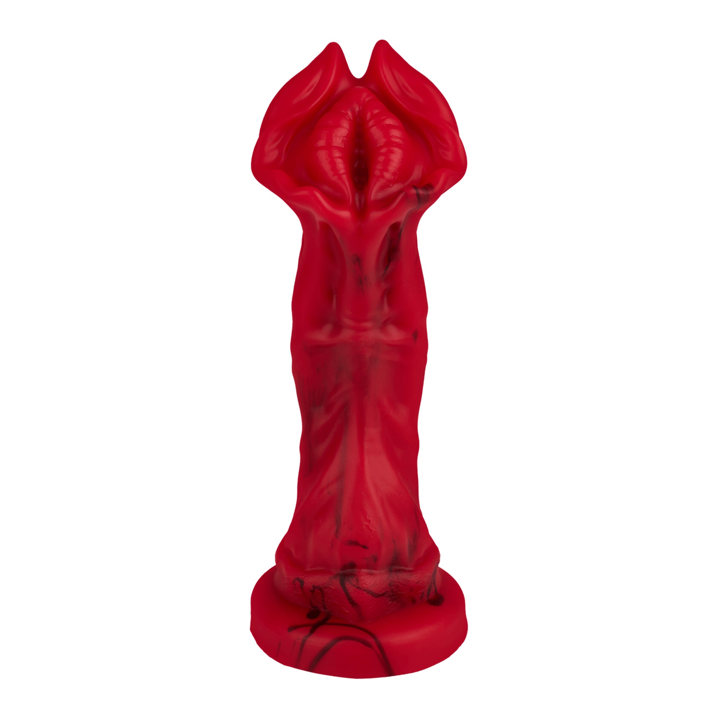 monster-dildo-mit-saugfuß-22-cm-Rot-4