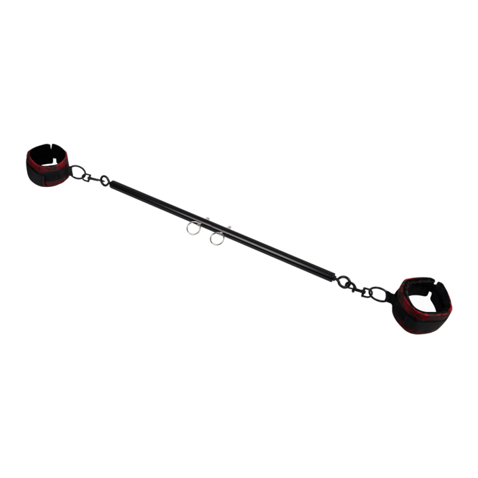 rosegasm---spreader-bar-set-with-ankle-cuffs-Rood-Zwart-3