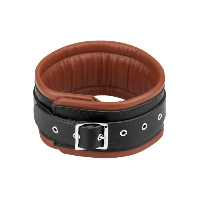 collier-rembourré-s/m-Brun-Noir-4