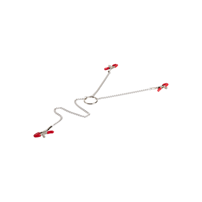 tepelklemmen-met-clitorisklem-Rood-Zilver-1