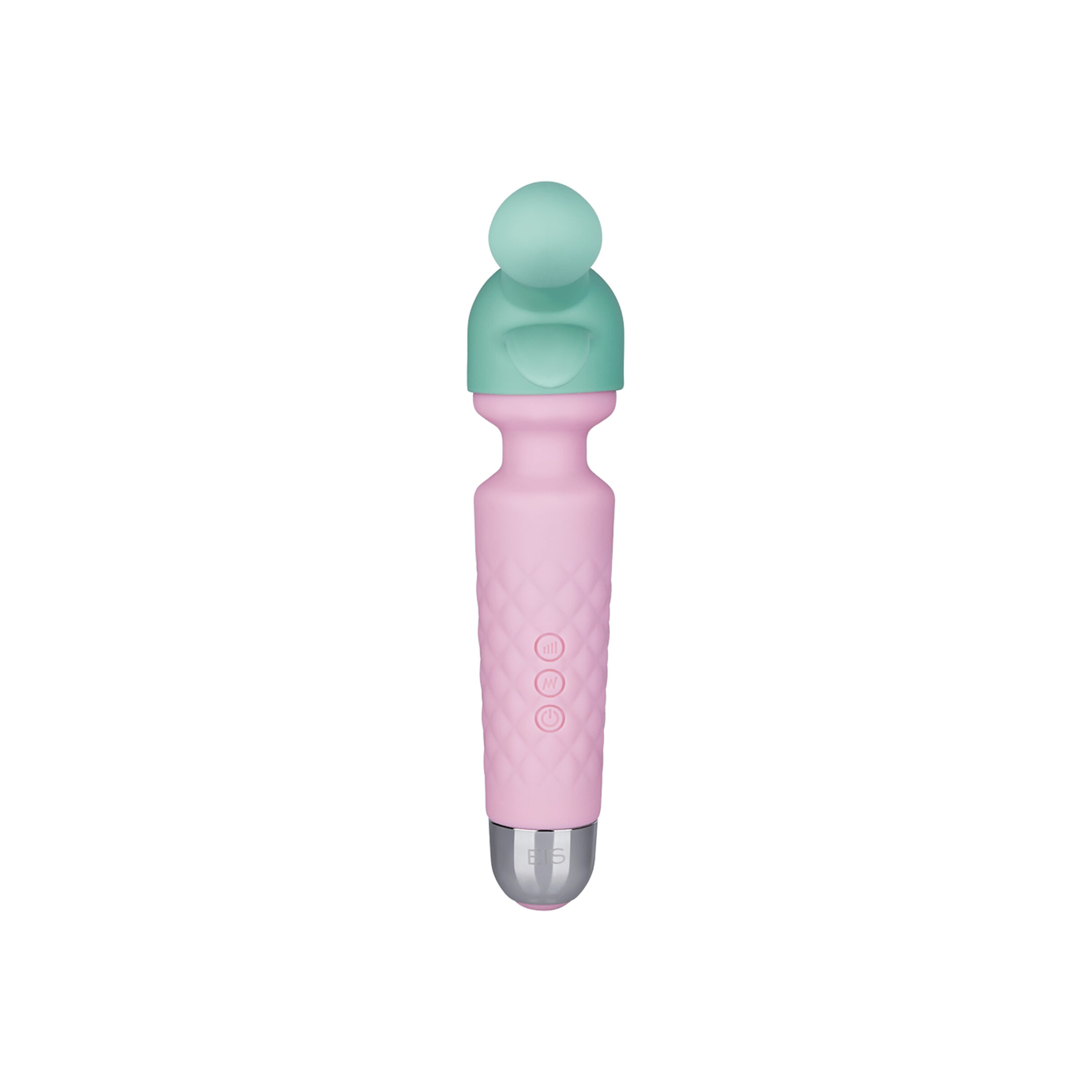 oplaadbare-siliconen-massager-19-5-cm-Mint-Roze-6