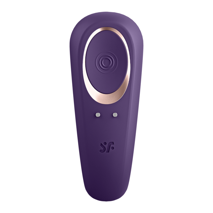 satisfyer-double-classic-en-silicone-10-cm-Or rose-Violet-4