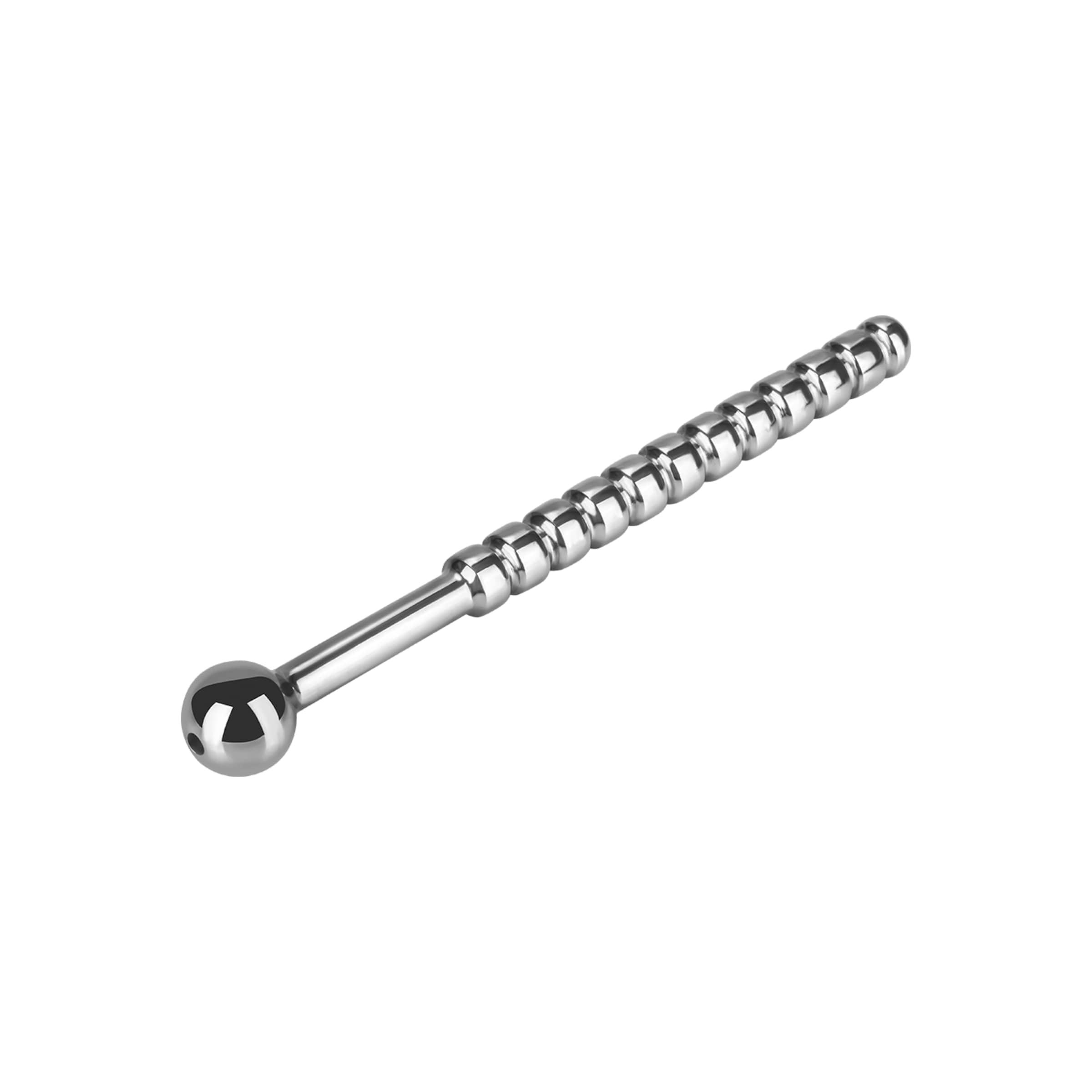 ribbed-urethral-plug-hollow-14-cm-Zilver-3