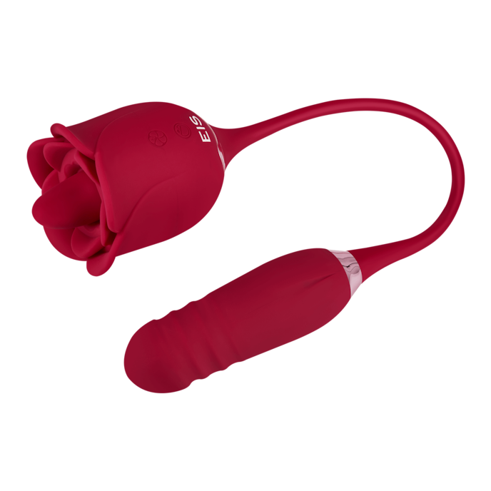 vibromasseur-à-poser-en-forme-de-rose---2-en-1-39-8-cm-Rouge-1