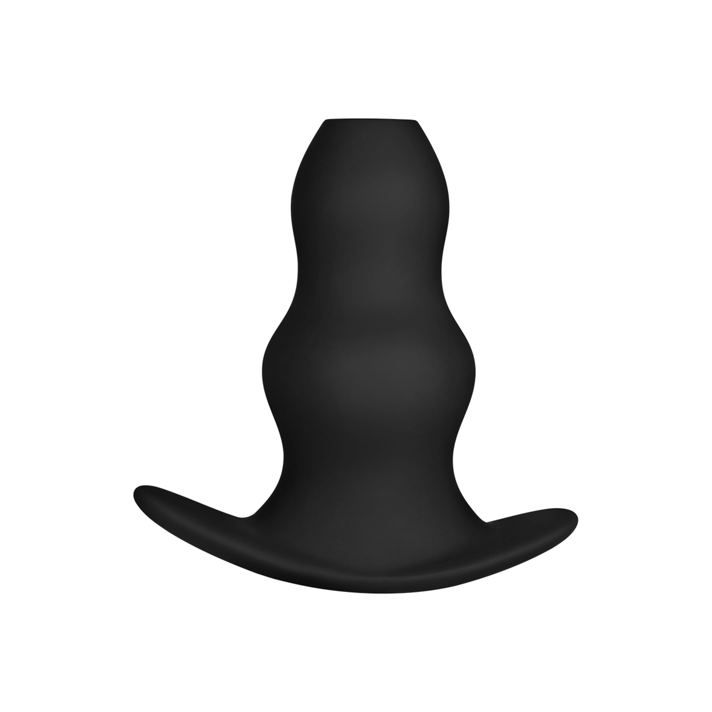 massiver-tunnel-plug-aus-silikon-15-cm-Schwarz-3