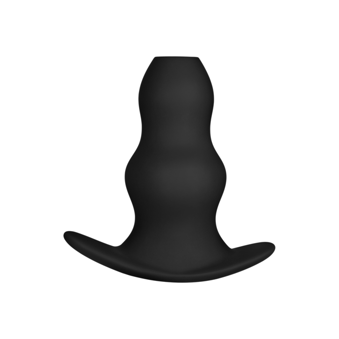 verleidelijke-siliconen-tunnelplug-11-cm-Schwarz-3