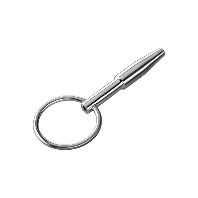 conische-penisplug-5-cm-Zilver-3