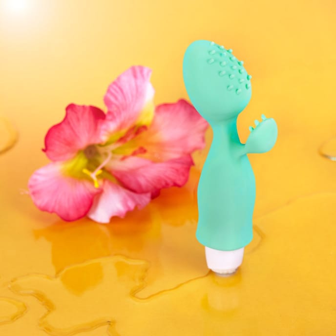 noppenvibrator-aus-silikon-12-cm-Türkis-Weiß-2