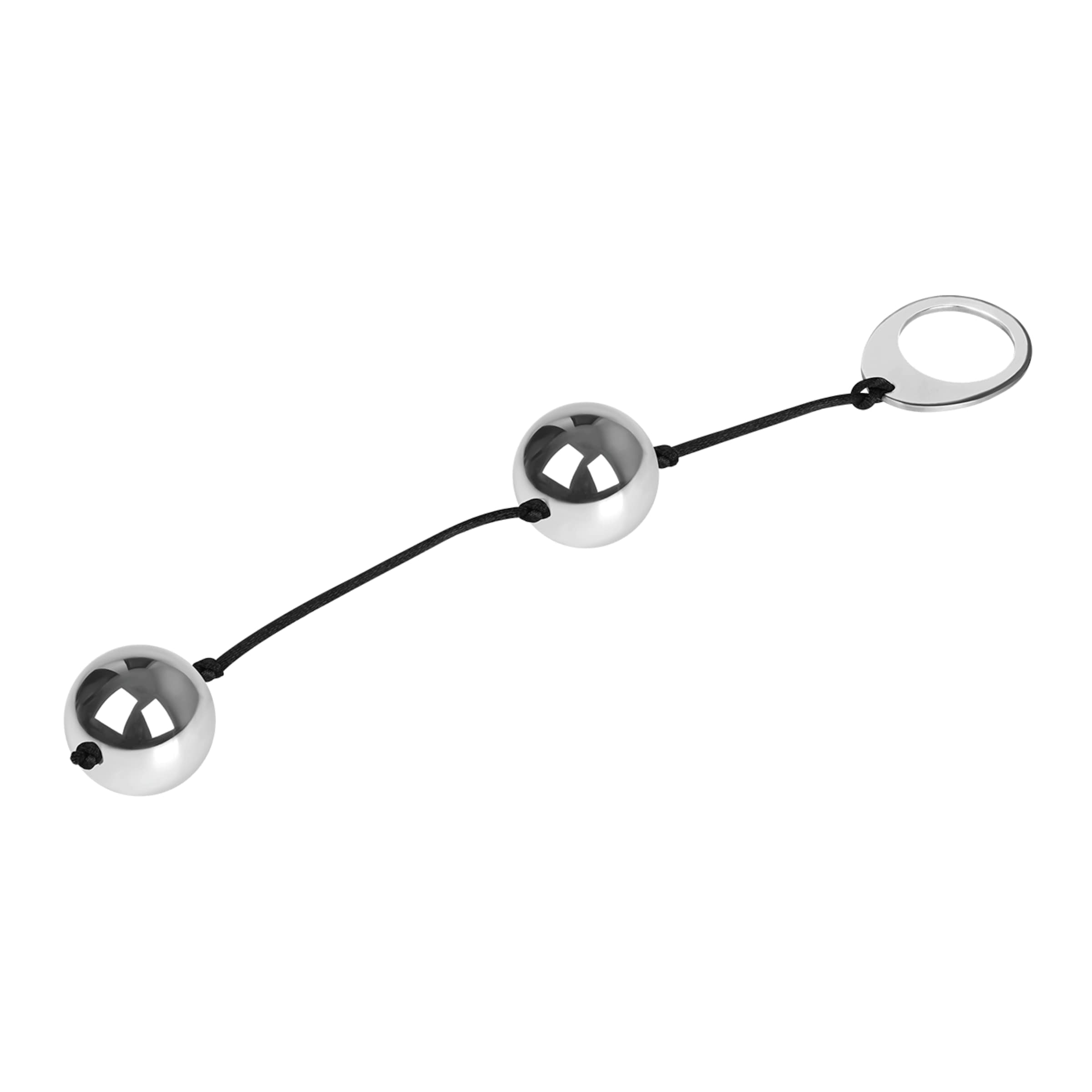 boules-de-plaisir-en-métal-massif-3-2-cm-Argent-Noir-3