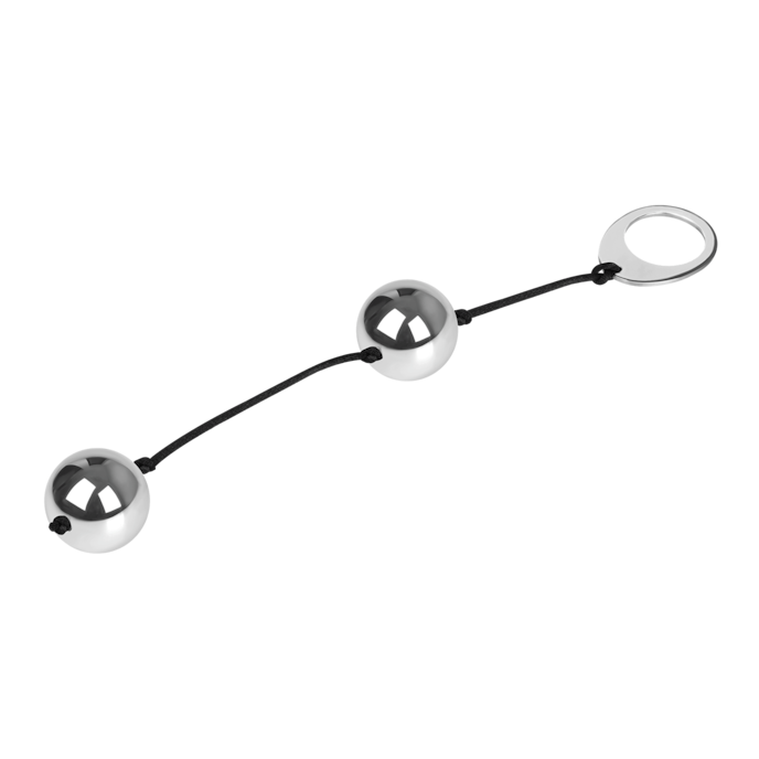 boules-de-plaisir-en-métal-massif-3-2-cm-Argent-Noir-3