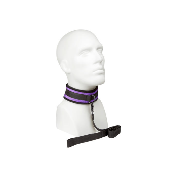 soft-collar-2-delen-Lila-Schwarz-1