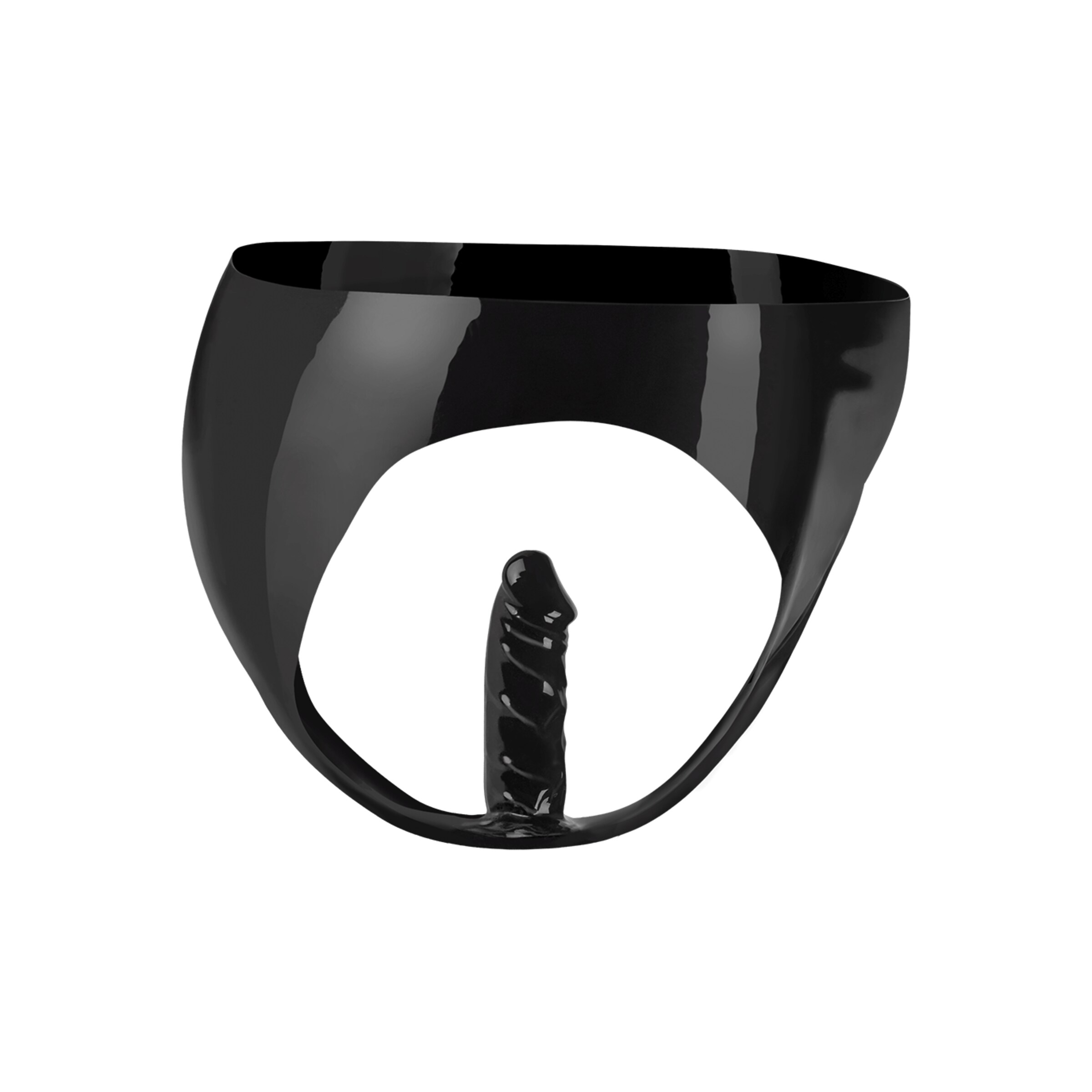 latexslip-met-binnendildo-Zwart-2