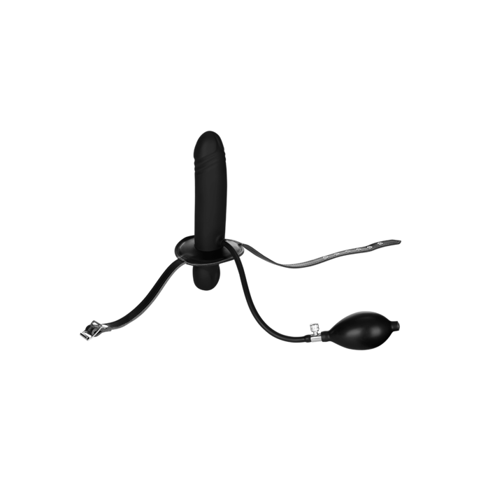 bâillon-gonflable-avec-gode-Noir-5