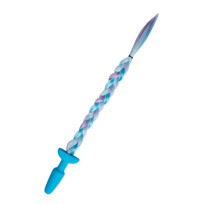 furry-tailes---butt-plug-12-4-cm-Lichtblauw-Pink-Wit-1