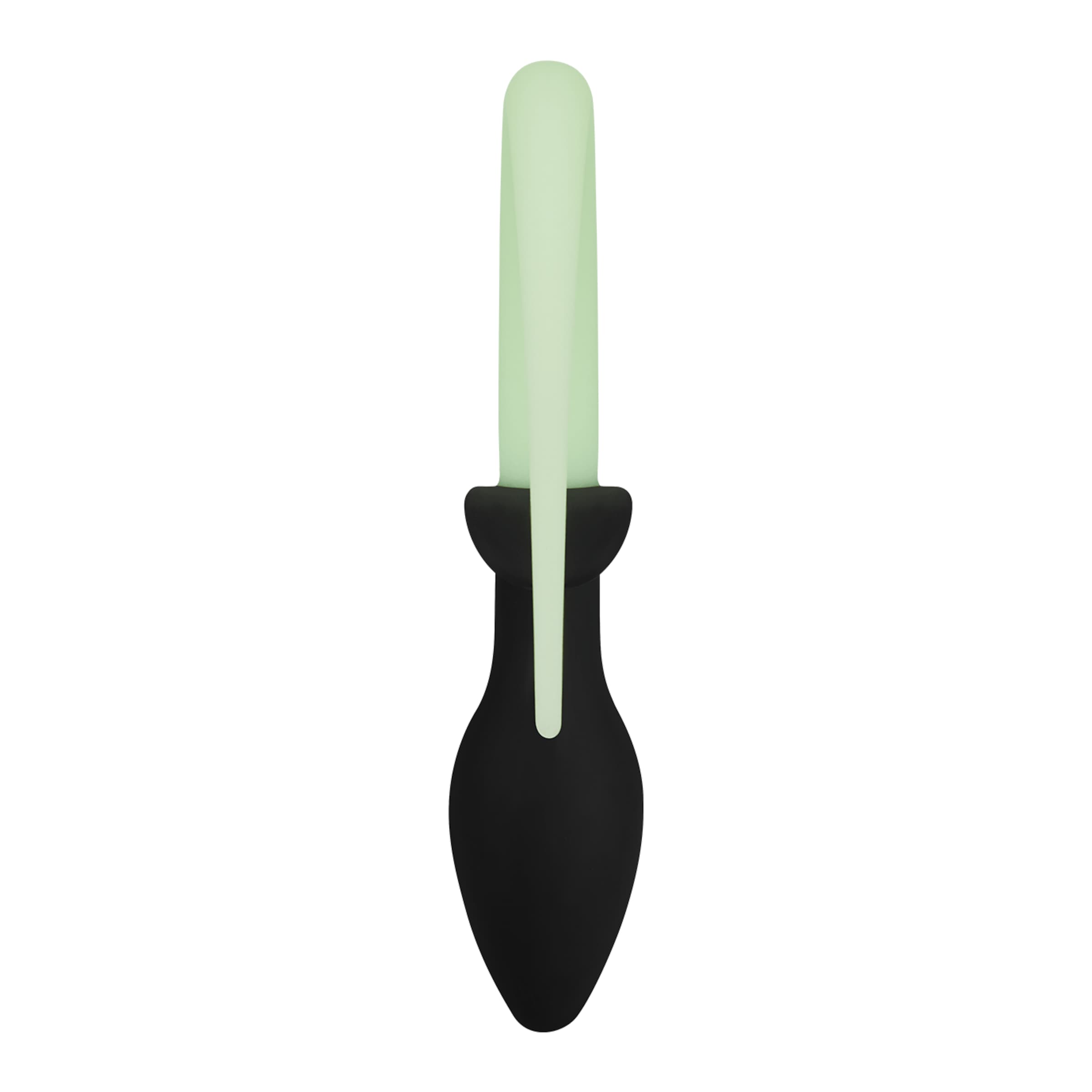 plug-anal-en-silicone-avec-queue-28-cm-Noir-Vert néon-3