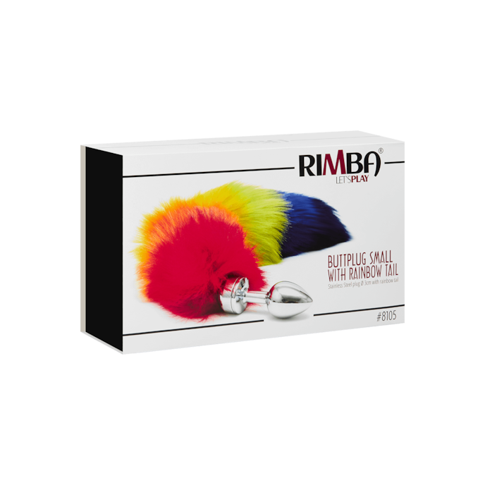 buttplug-small-with-tail-37-cm-Argent-Multicolore-5