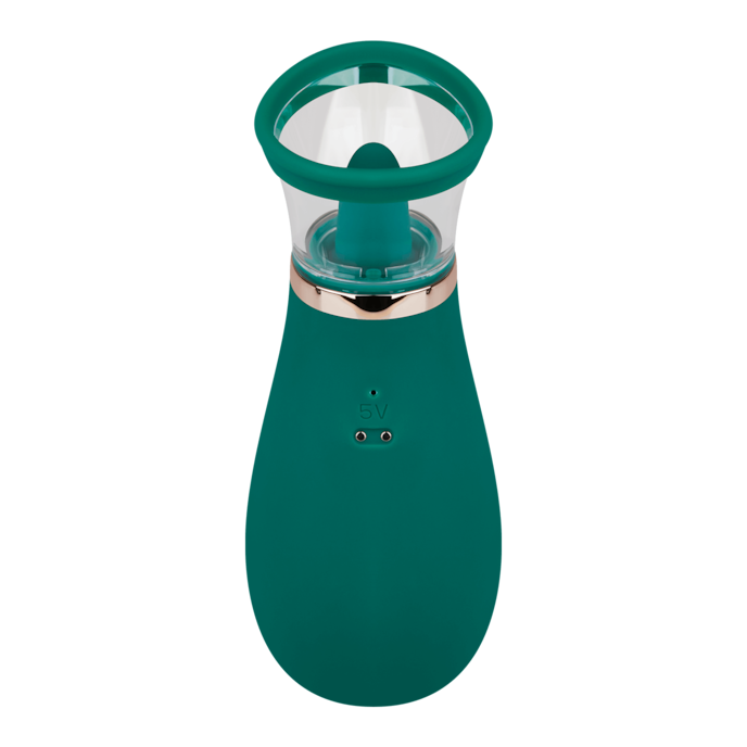 tongvibrator-met-zuigfunctie-17-cm-Groen-3