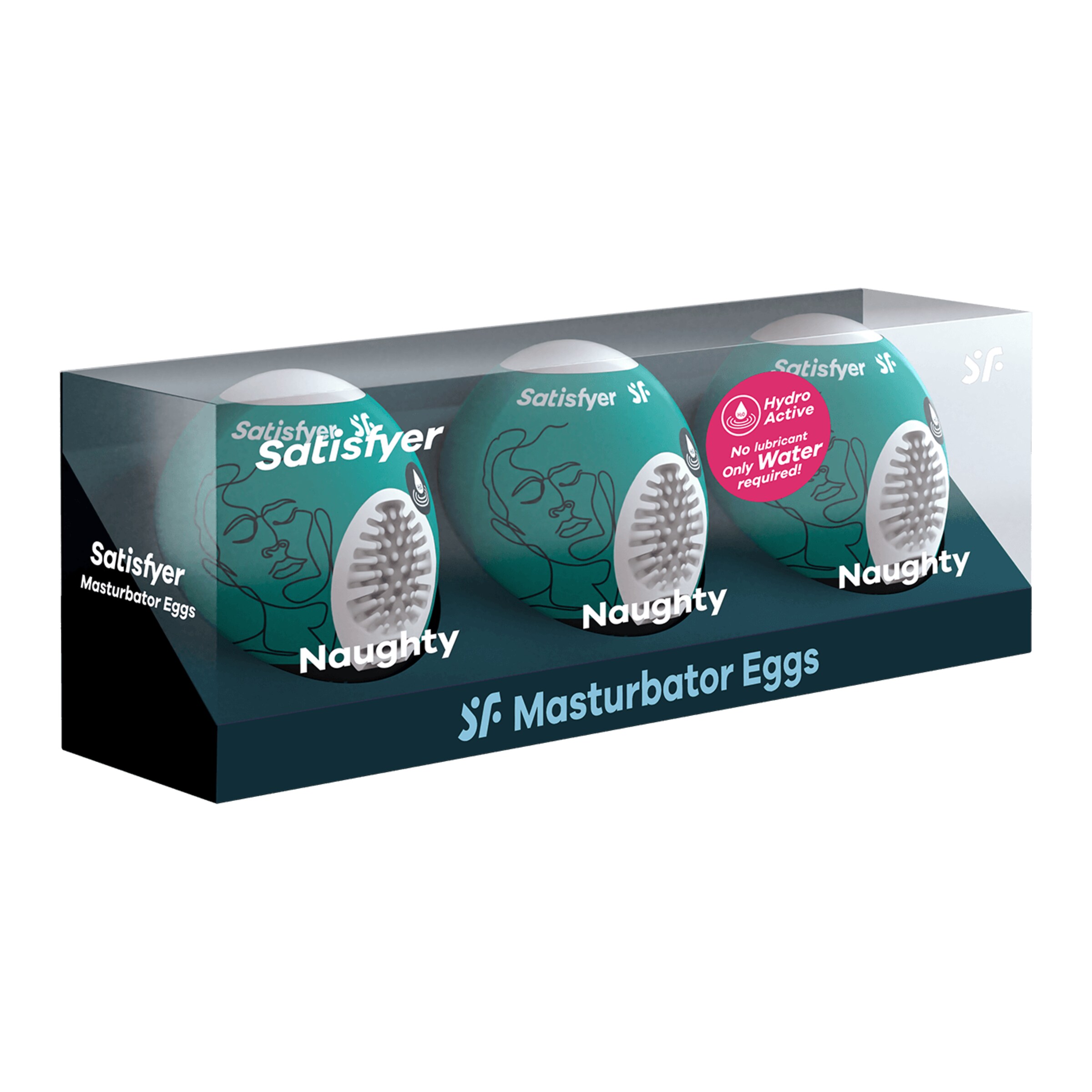satisfyer-masturbator-egg---naughty-3-stuks-Donkergroen-Wit-3
