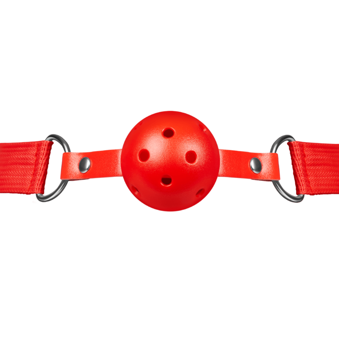 knebel-mit-perforiertem-ball-Rot-2