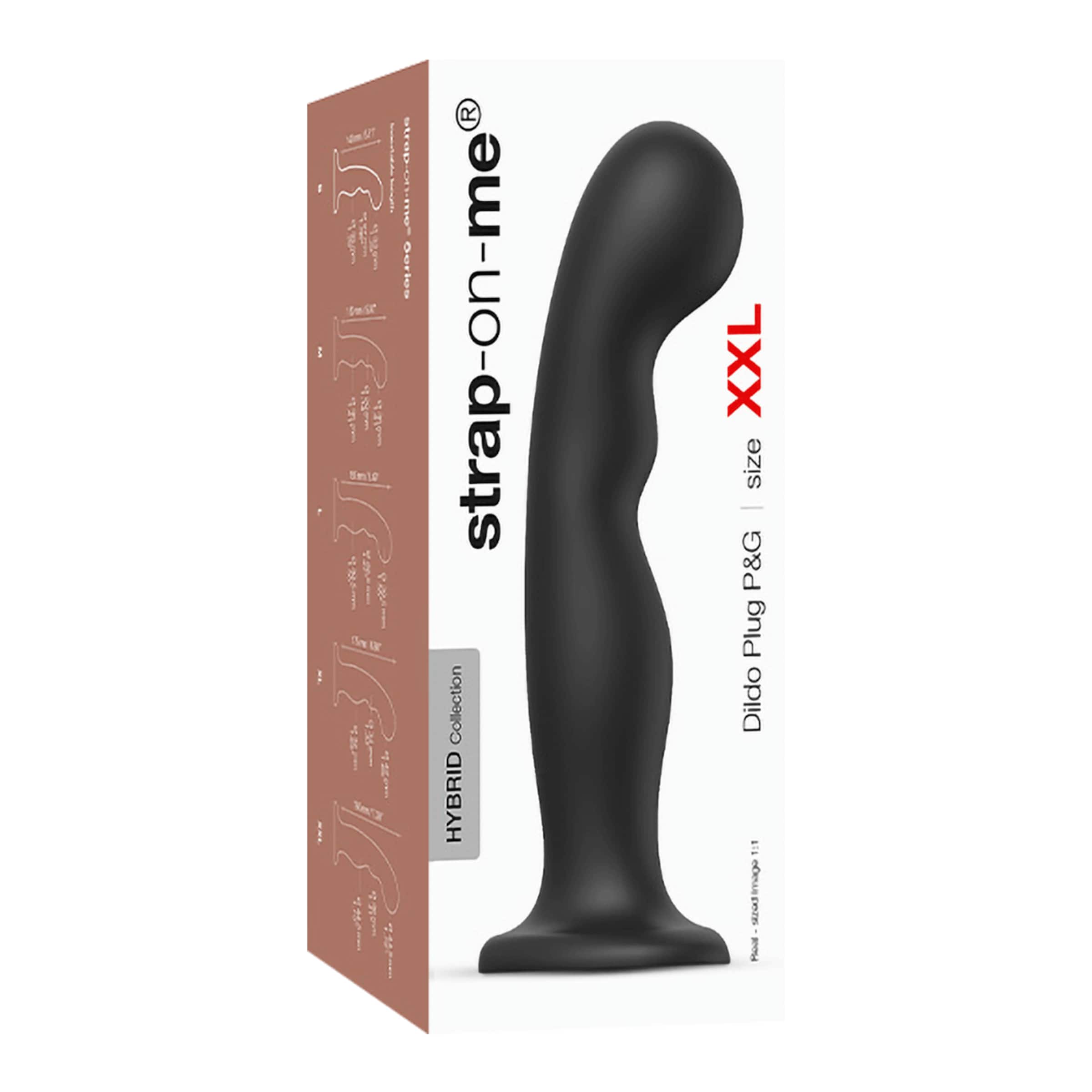 dildo-plug-p&g-maat-xxl-20-cm-Zwart-2