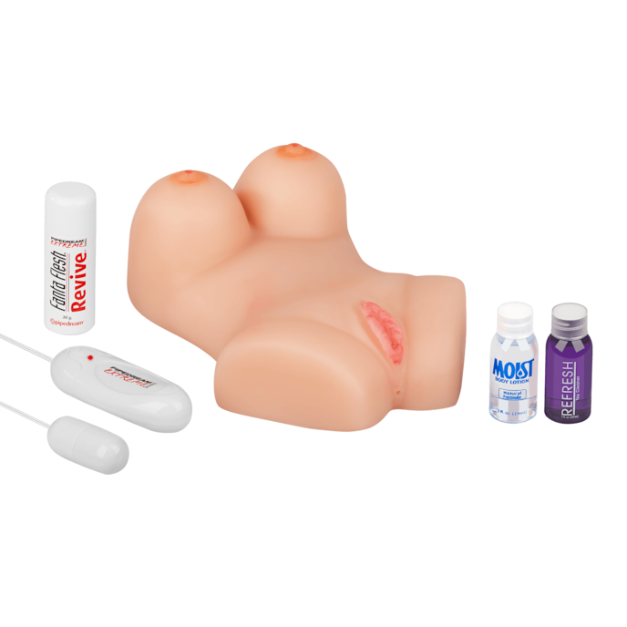 double-d-masturbator-27-cm-Natur-hell-Weiß-1