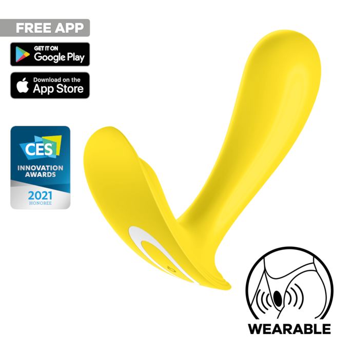 satisfyer-top-secret-connect-app-11-cm-Jaune-1
