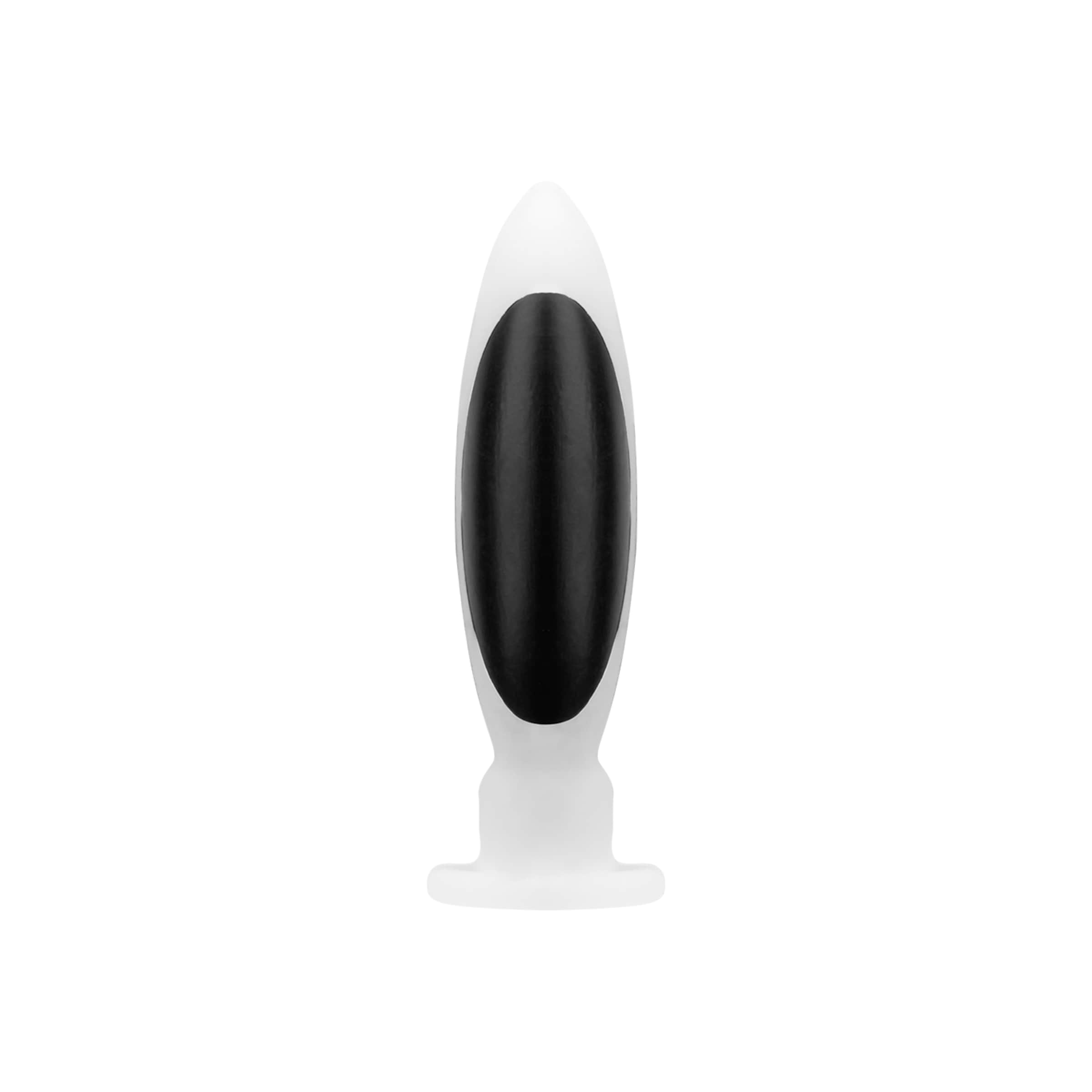 analdildo-pour-électro-hy]stimulation-8-cm-Blanc-Noir-2