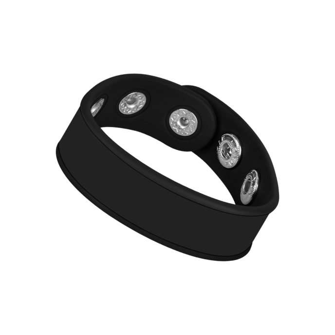 silicone-3-snap-cock-strap-7-5---9-cm-Zwart-1