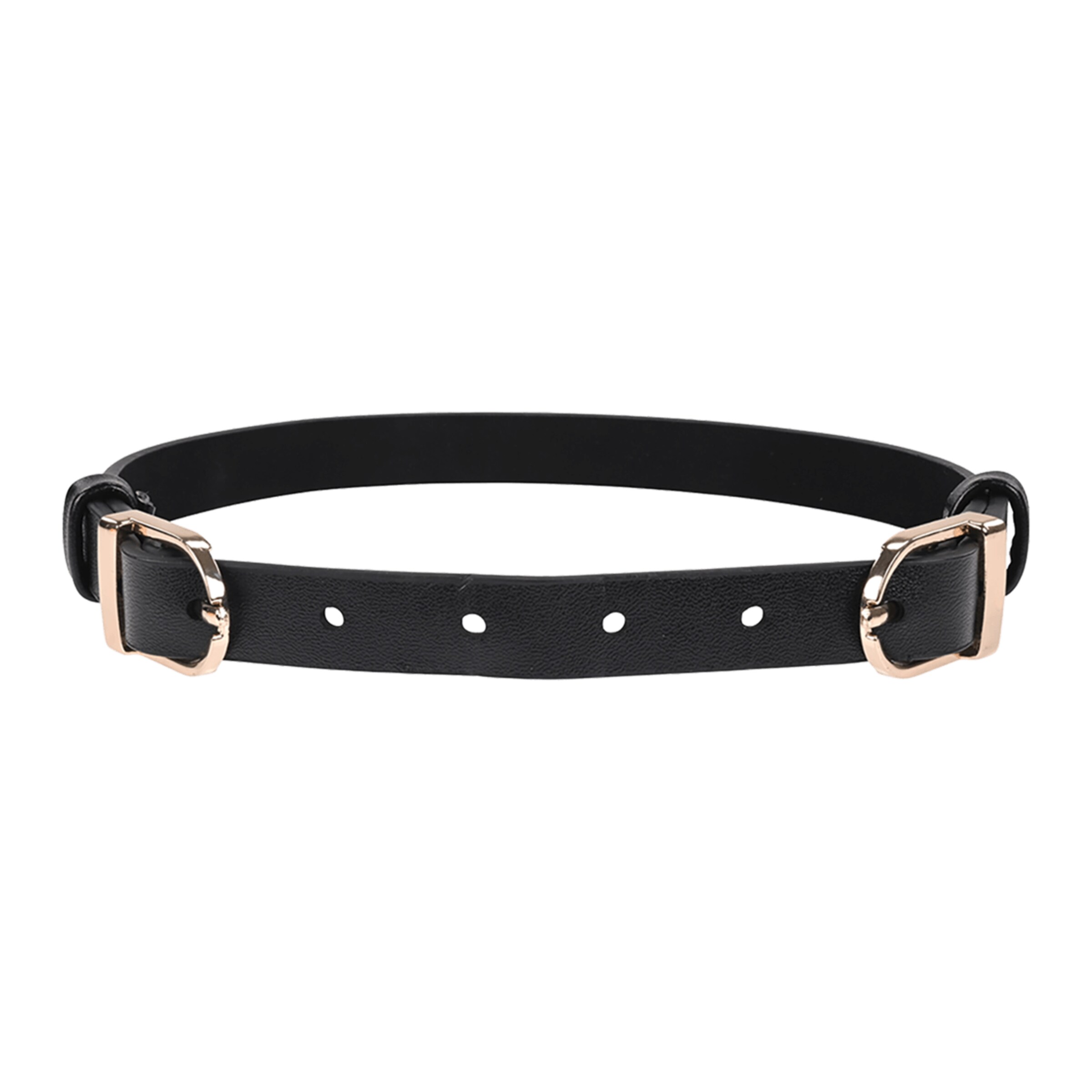 sex-and-mischief---double-buckle-day-collar-Zwart-3