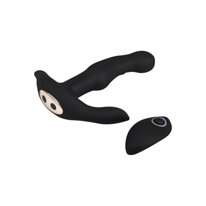 prostaatkraalvibrator-met-afstandsbediening-17-cm-Rosegoud-Zwart-7