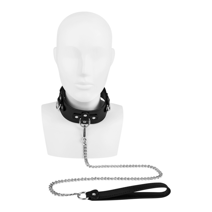 vielseitiges-halsband-mit-leine-Schwarz-2