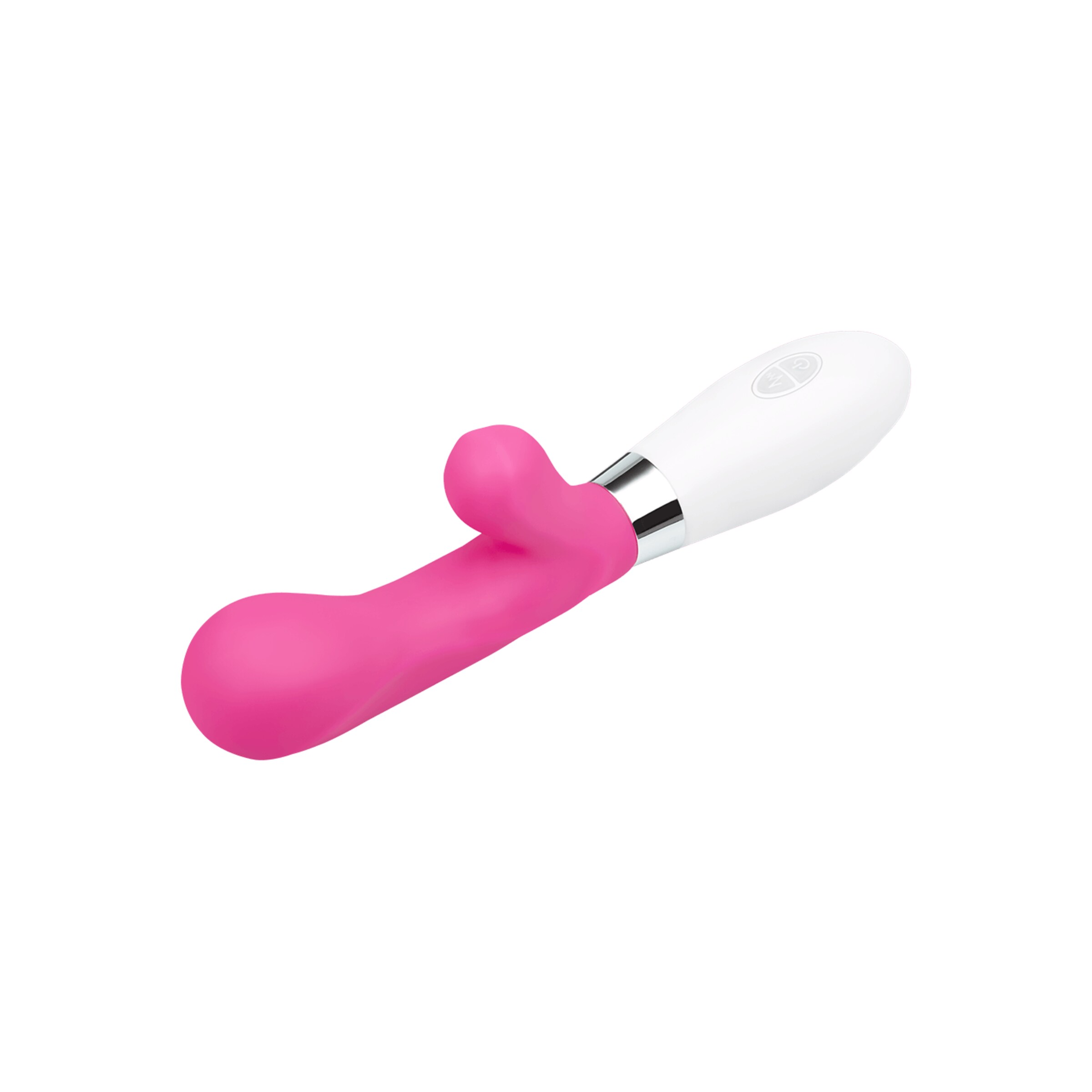 siliconen[nbhy]rabbit-21-cm-Pink-Wit-7
