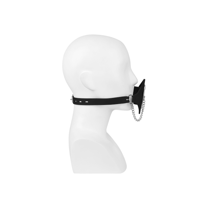 anneau-de-bâillon-avec-bouchon-Argent-Noir-6