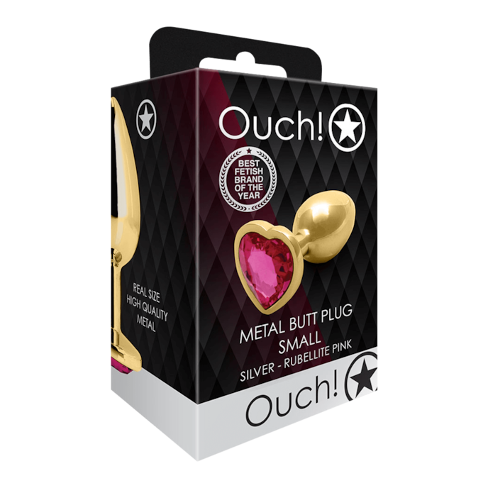 Analplug 'Heart Butt Plug Small', 6,9 cm gold online kaufen Analplug 'Heart Butt Plug Small', 6,9 cm gold online kaufen