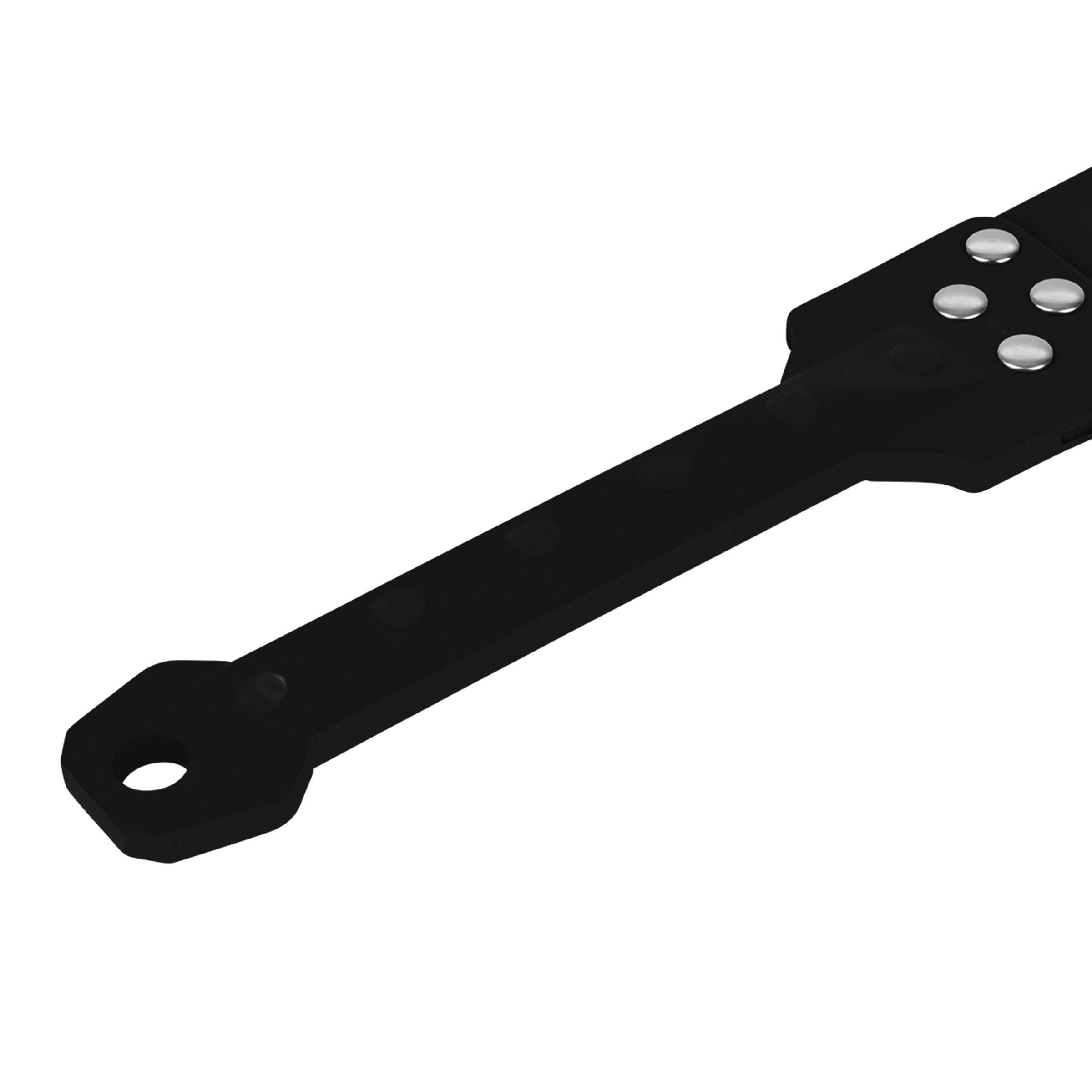 paddle-bouclé-avec-rivets-38-cm-Noir-6