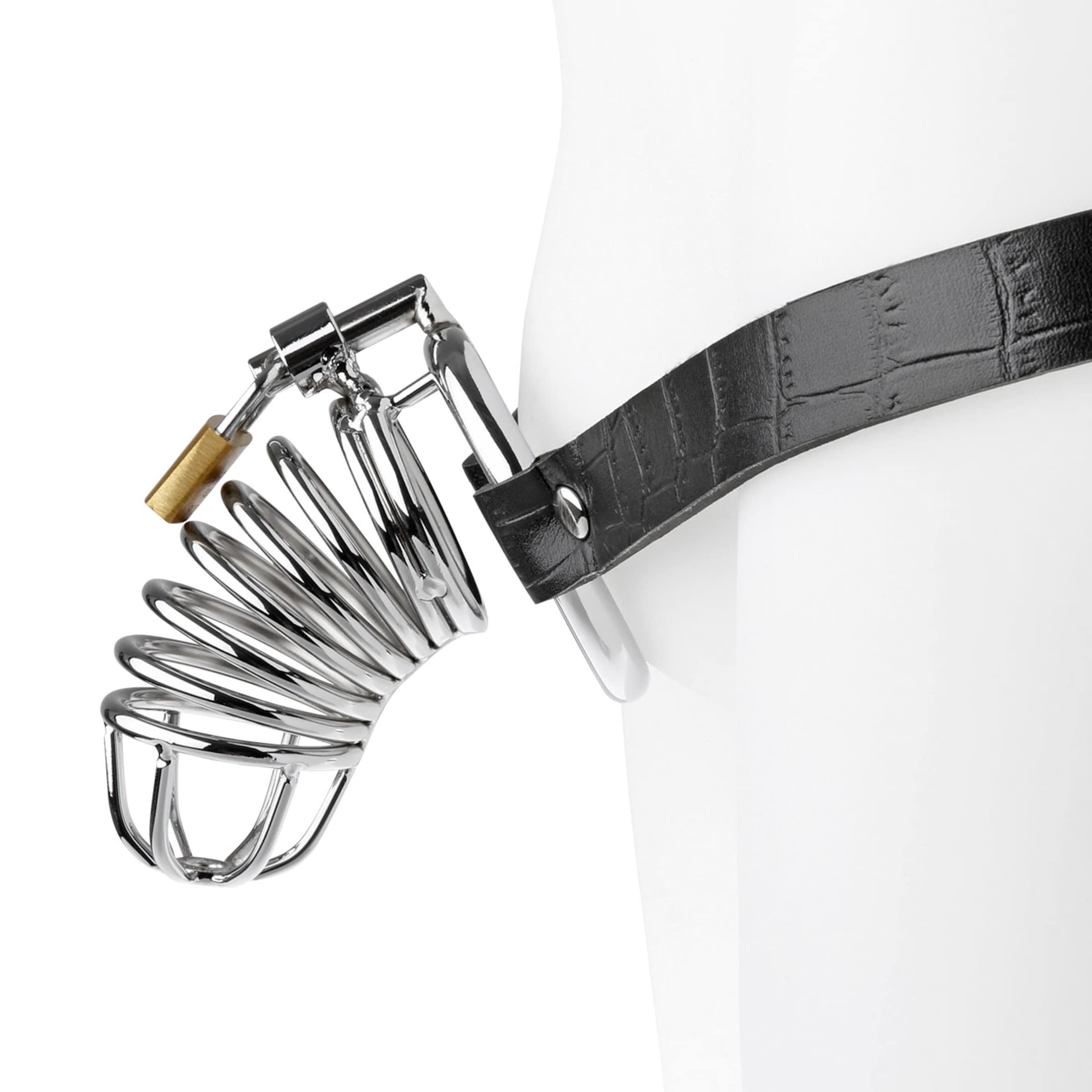 chastity-belt-Schwarz-Silber-2