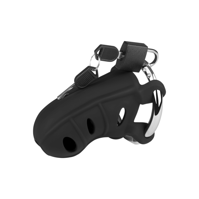 hardcore-cock-blocker-9-5-cm-Argent-Noir-1