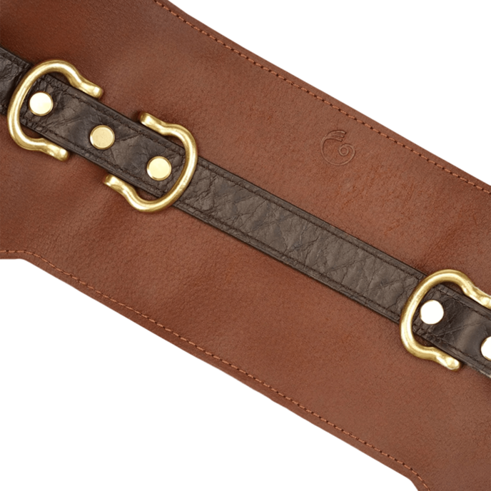 tailleband-van-rijleer-Bruin-Goud-Zwart-3