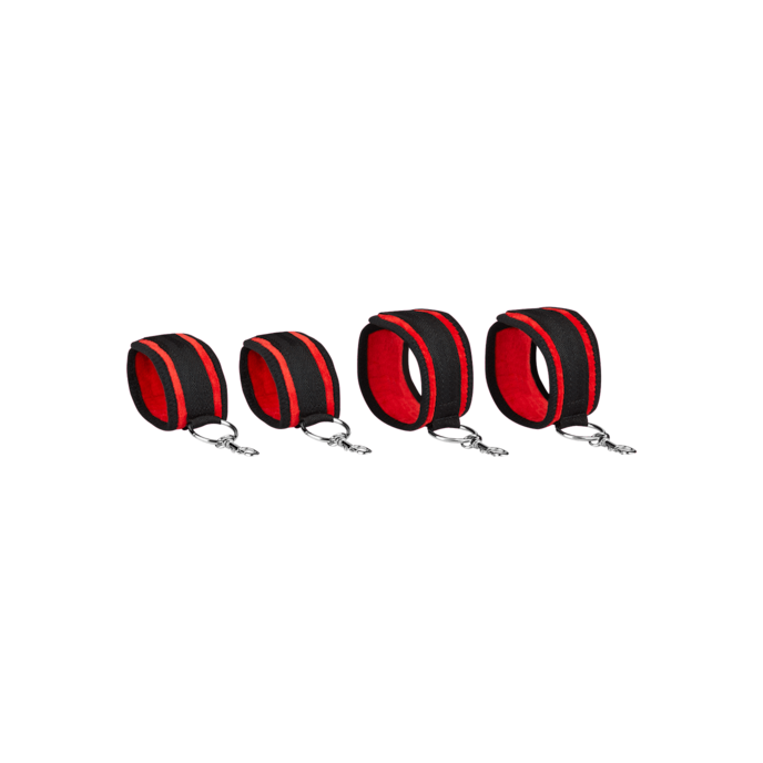 gevoerde-bondageset-6-delen-Rood-Zwart-3