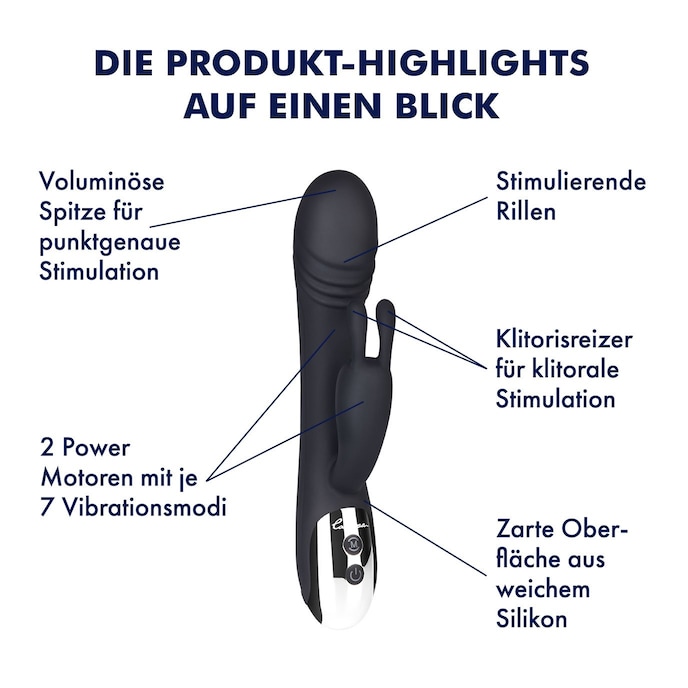 rabbit-aus-silikon-21-cm-Schwarz-Silber-2