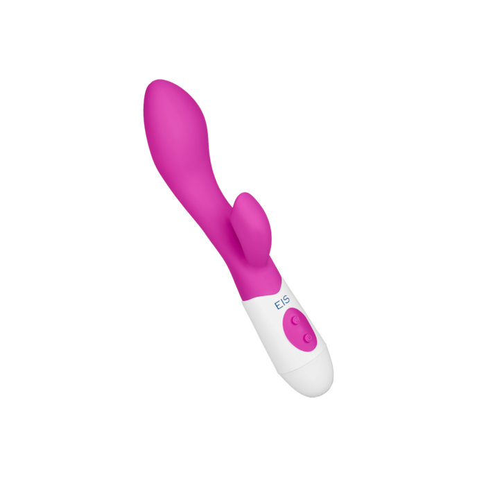 rabbit-ergonomique-en-silicone-20-cm-Blanc-Violet-1