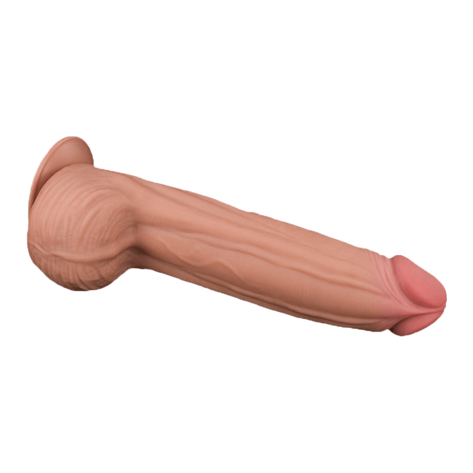 sliding-skin-dildo-31-cm-Brun naturel clair-2
