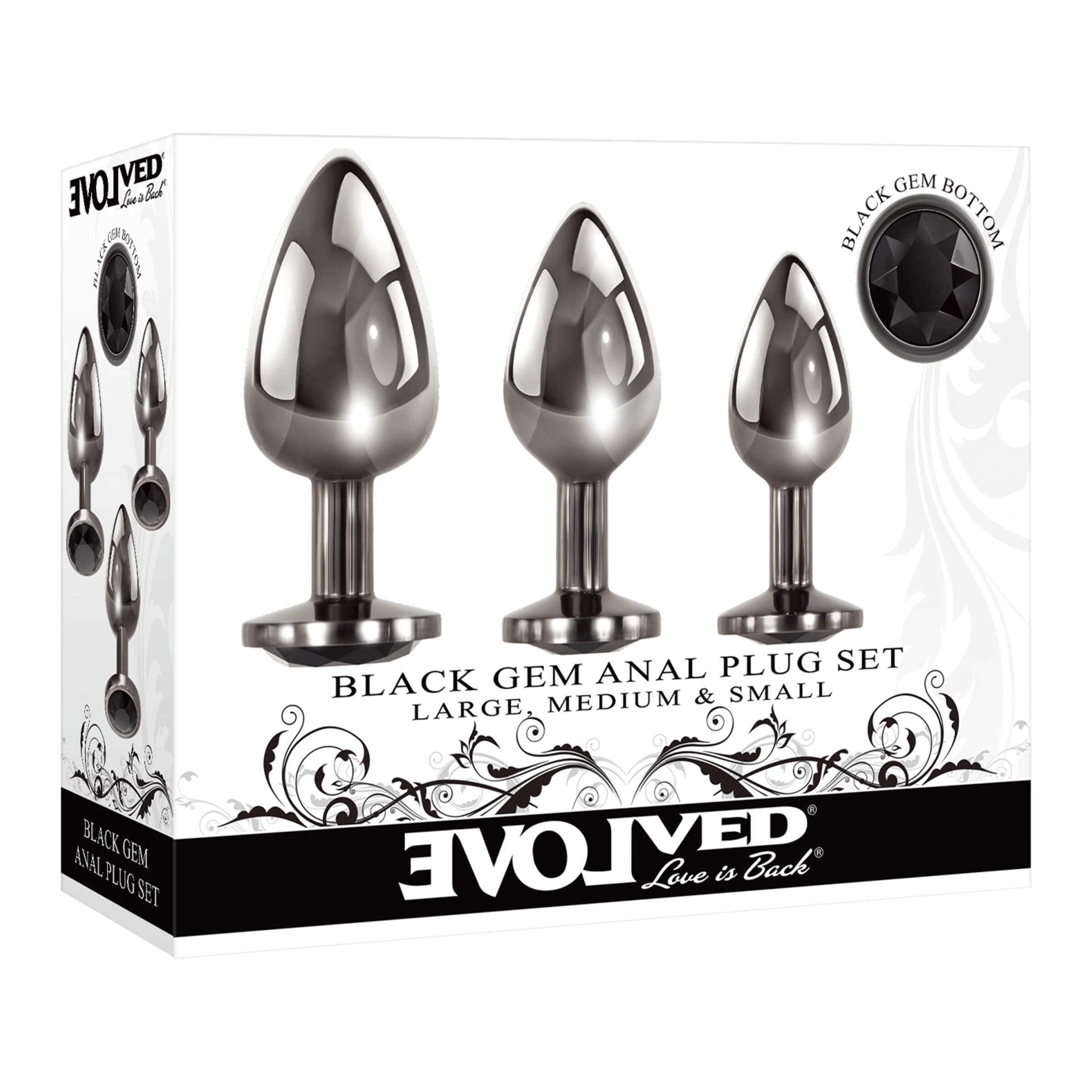 black-gem-anal-plug-set-3-pièces-7-1-[nbhy]-9-5-cm-Argent-Noir-8