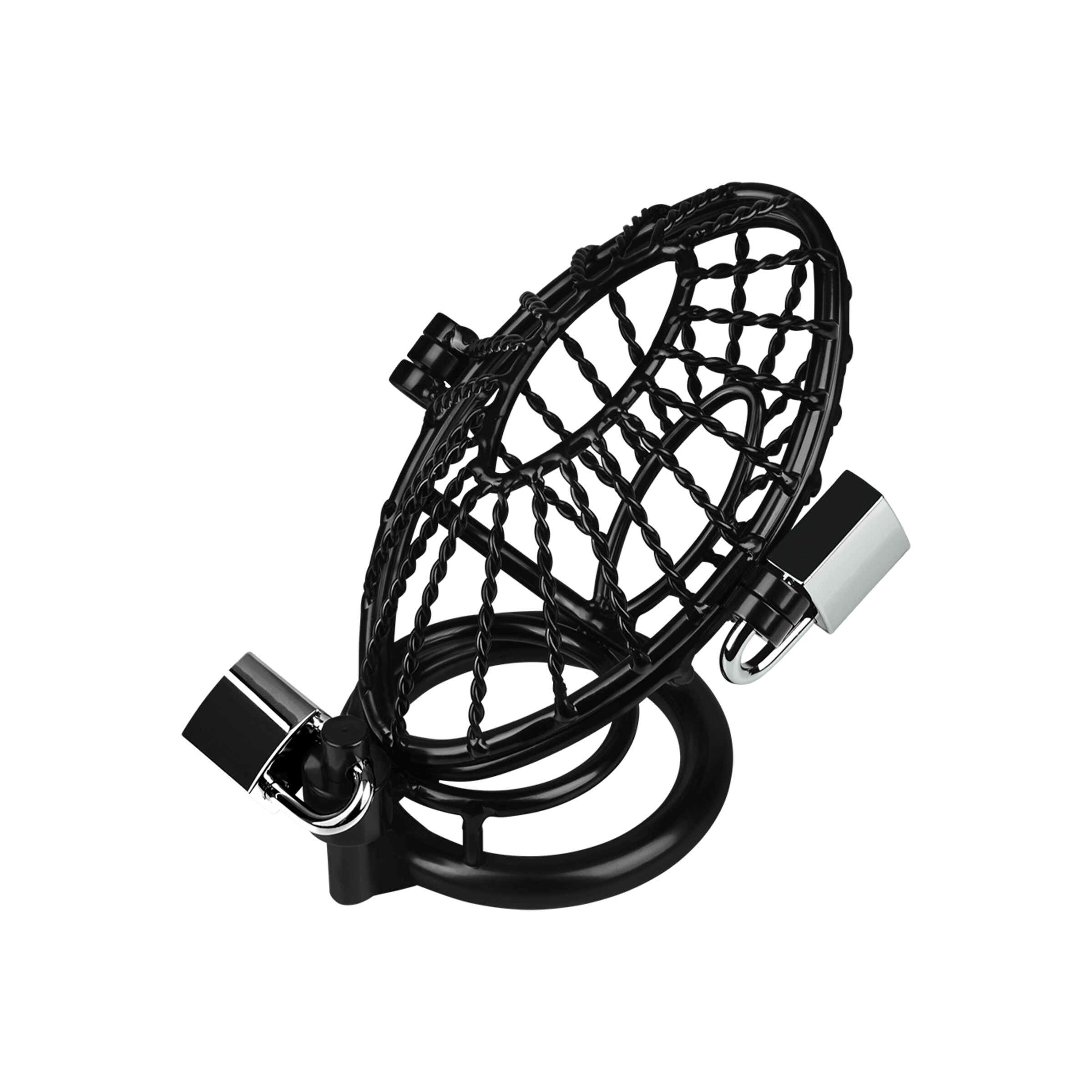 cage-à-pénis-avec-2-cadenas-10-cm-Noir-5
