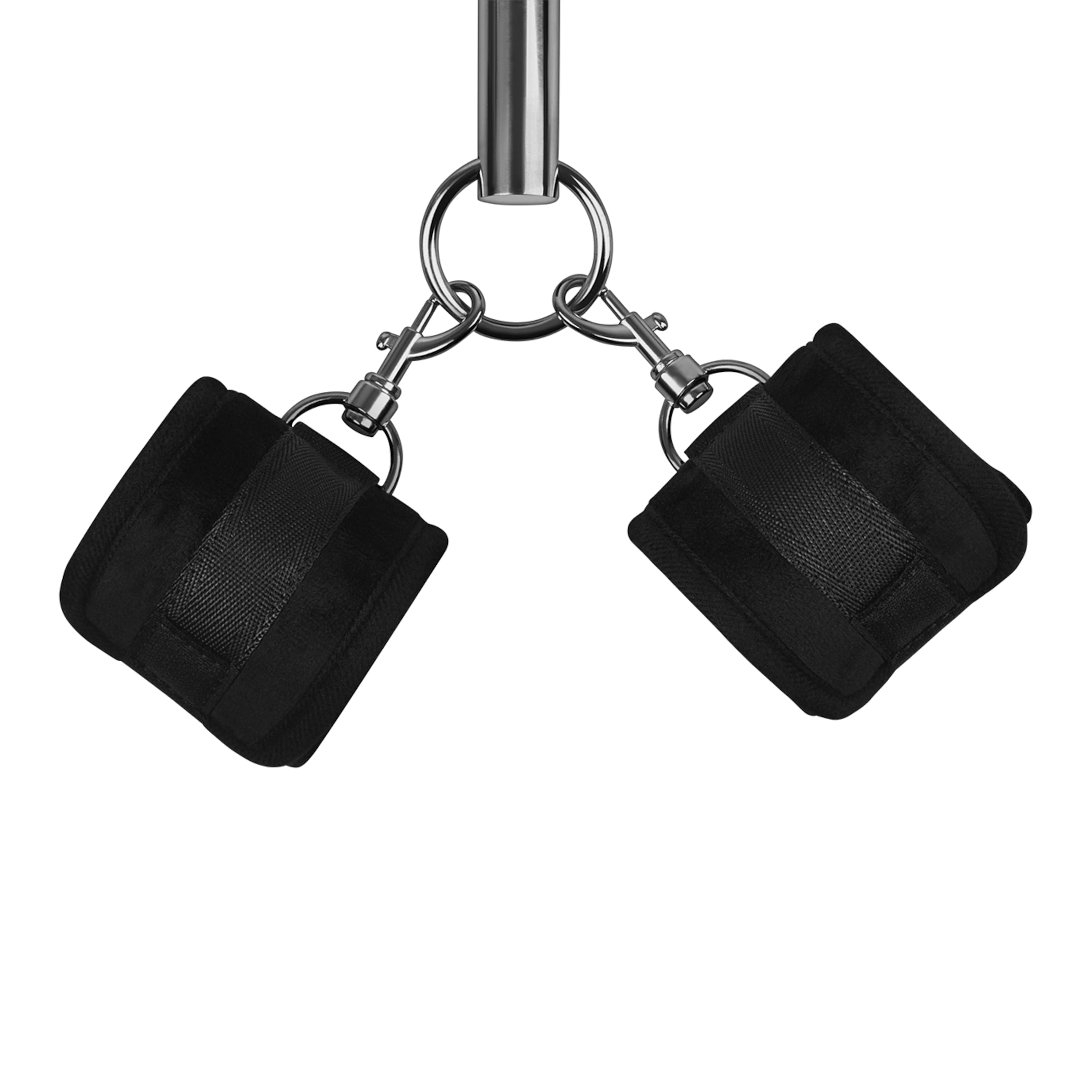 spreader-bar-with-4-detachable-cuffs-3-stukken-Paars-Zilver-Zwart-5