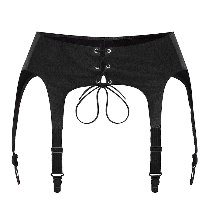 jarretelles-met-vetersluiting-Schwarz-1