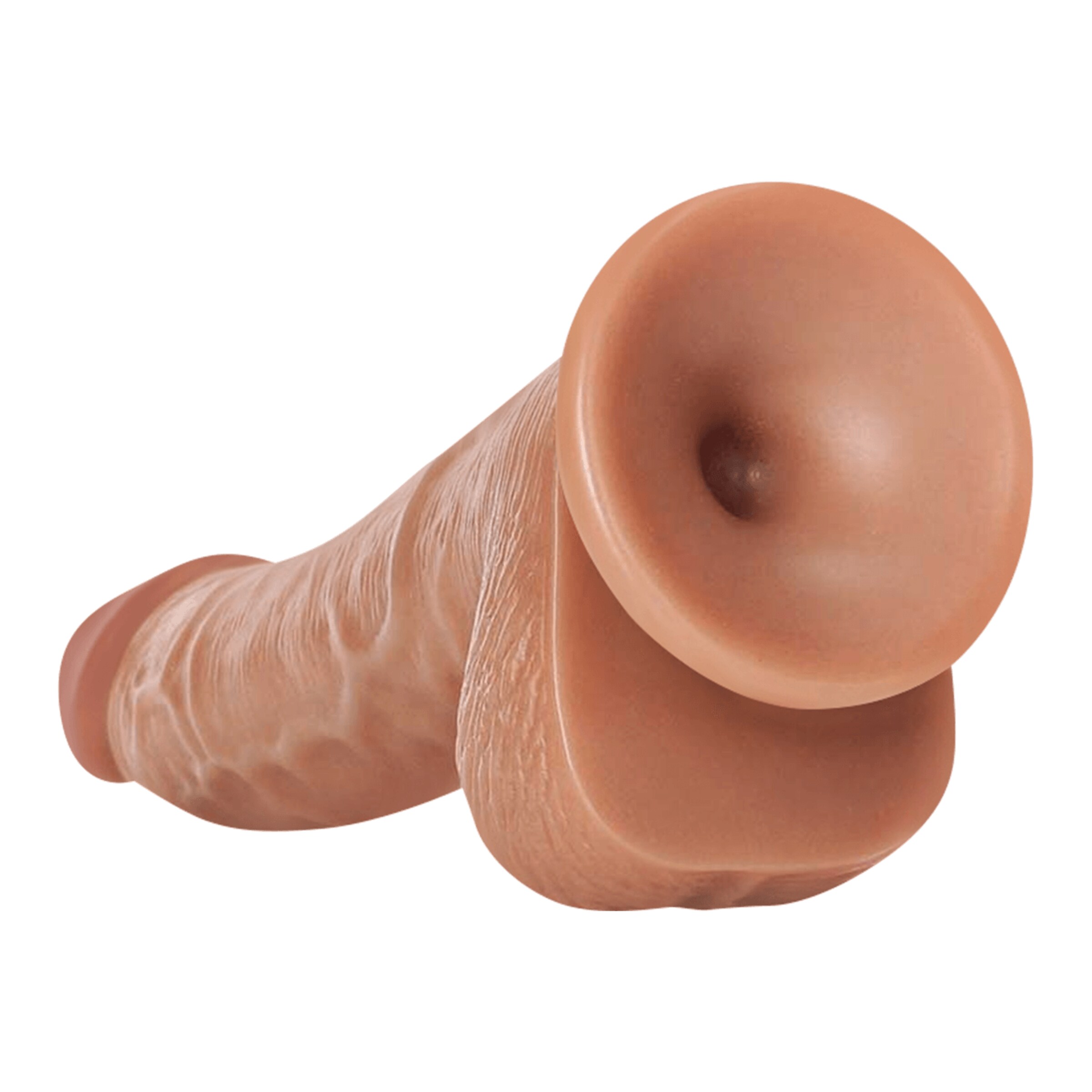 ultra-realistic-skin---curved-dildo-with-balls-17-cm-Natur-mittel-4
