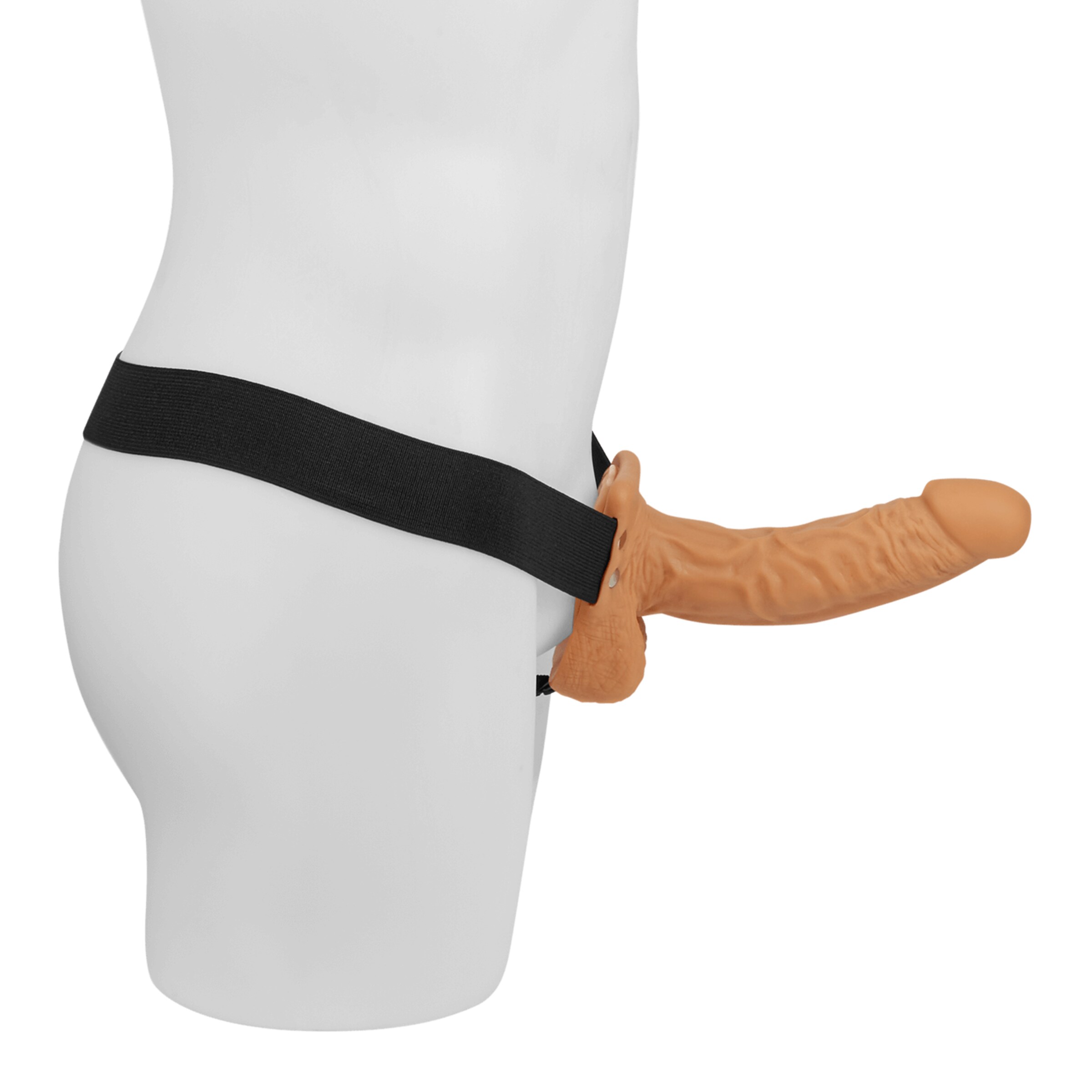 hollow-strap-on-with-balls-21-cm-Natuurlijk licht-Zwart-2