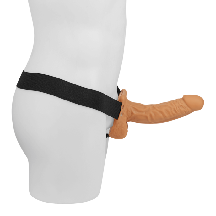 hollow-strap-on-with-balls-21-cm-Natur-hell-Schwarz-2