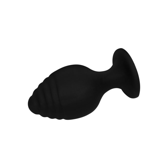 sinnlich-gerippter-analplug-m-7-3-cm-Schwarz-5